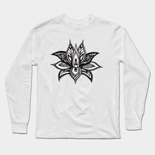 Lotus Flower Long Sleeve T-Shirt